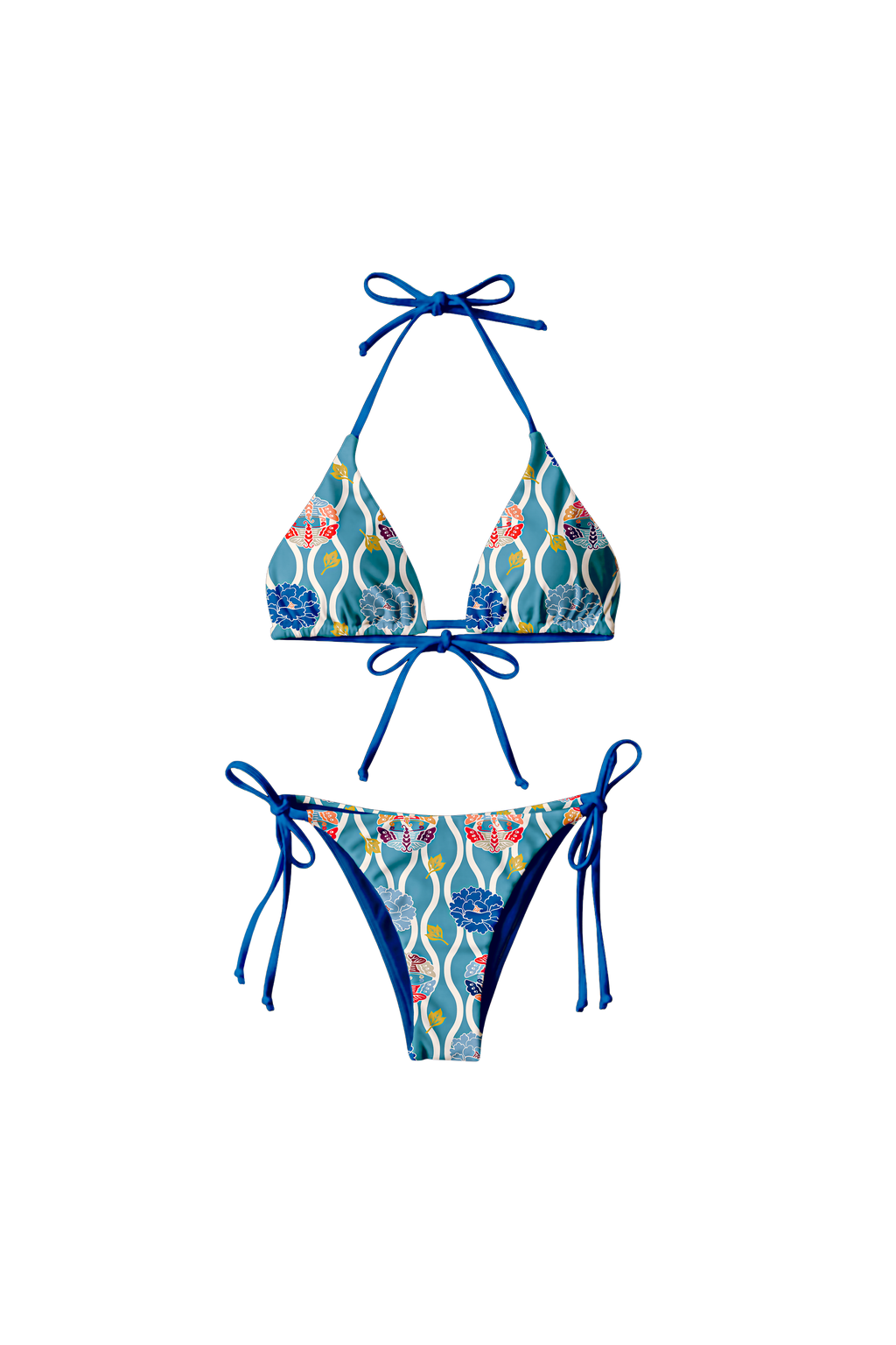 BOTAN 牡丹 - Kimono-Inspired Bikini