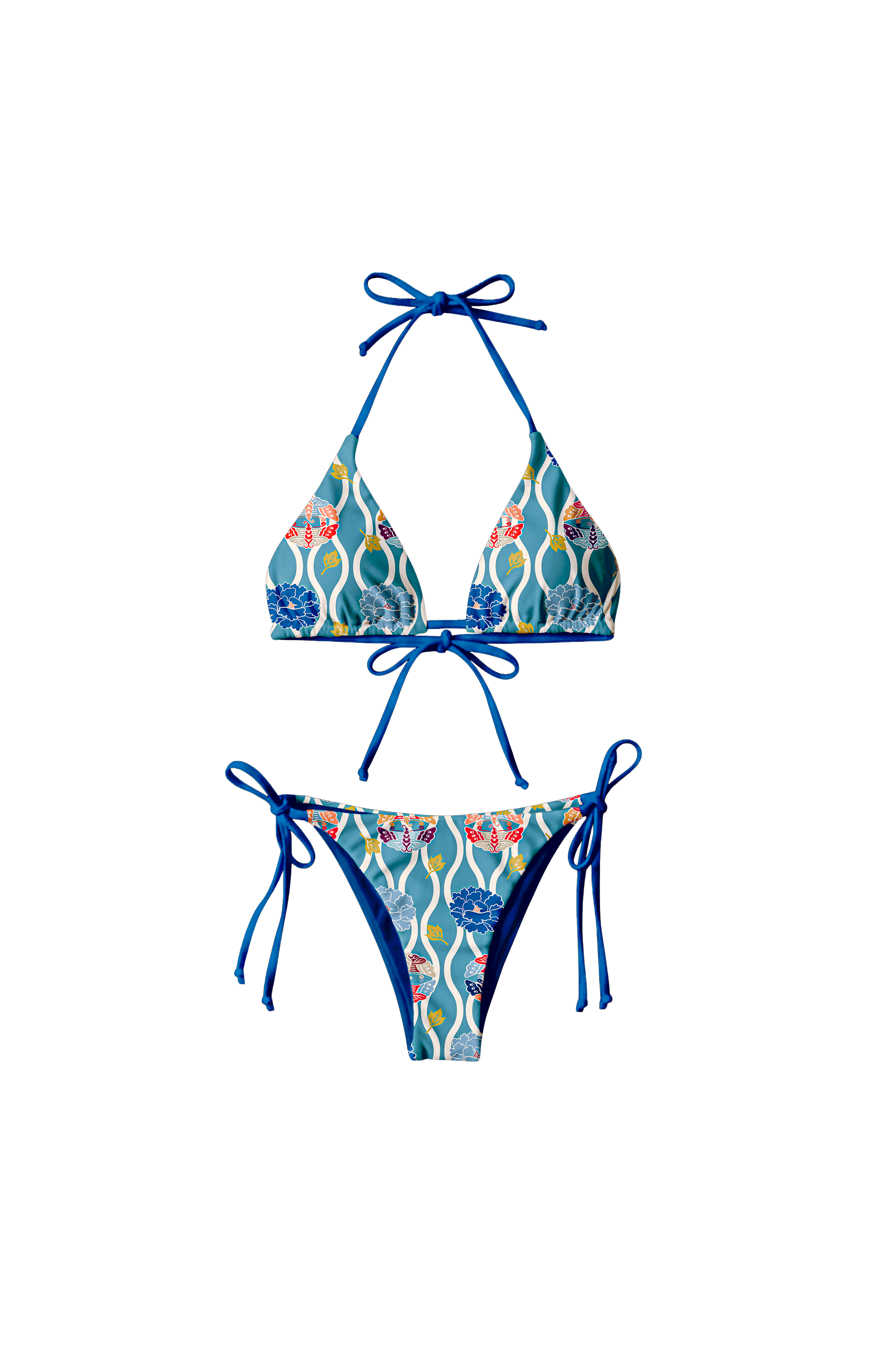 BOTAN 牡丹 - Kimono-Inspired Bikini