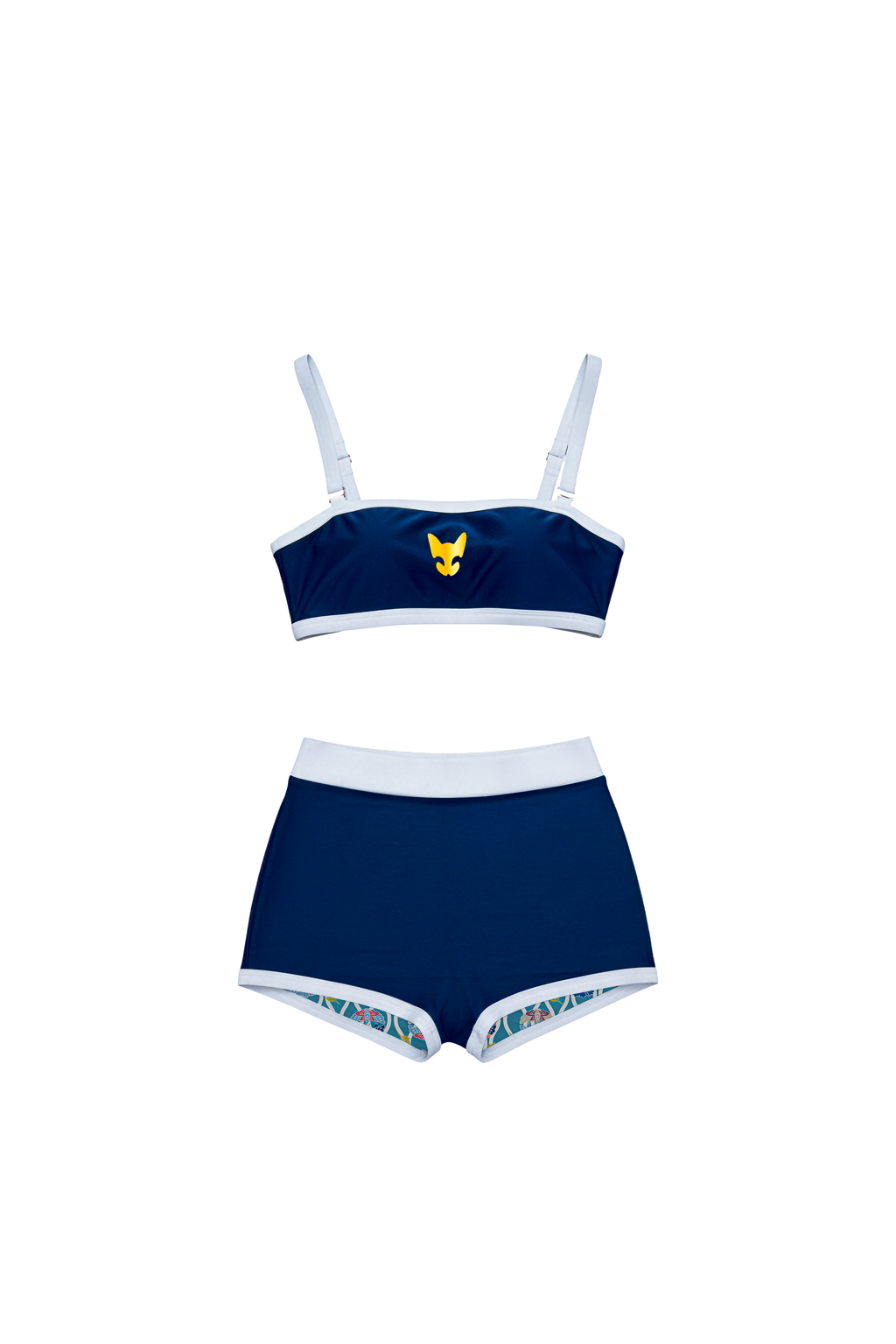 BOTAN 牡丹 - French Riviera Set (Tube Top + Shorts)