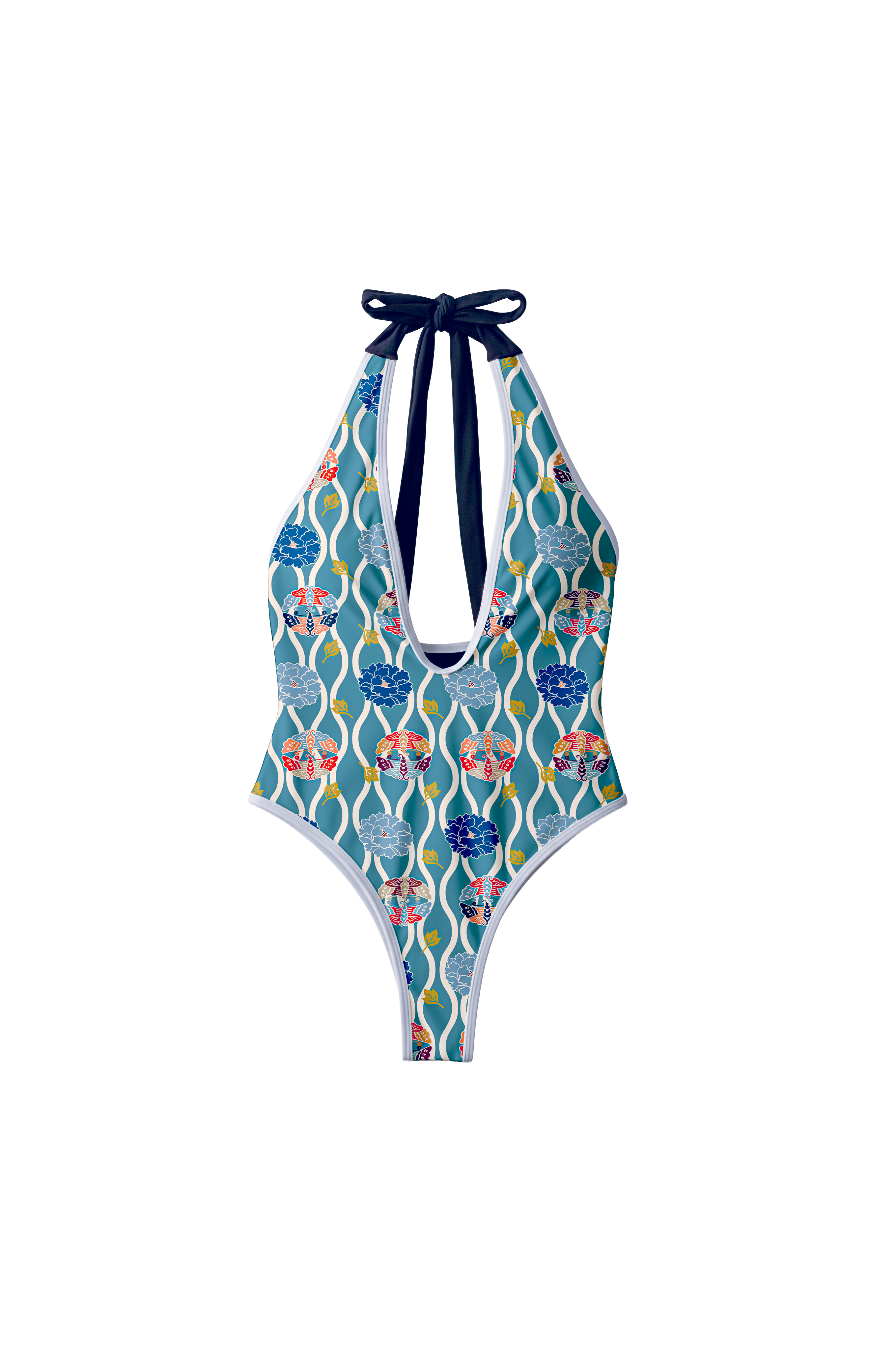 BOTAN 牡丹 - Kimono-Inspired One-Piece